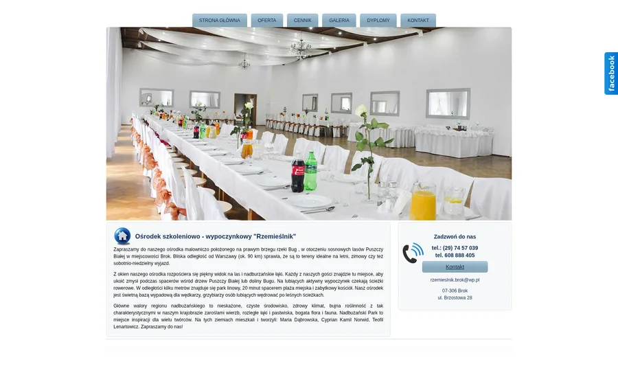 OŚRODEK WYPOCZYNKOWY RZEMIEŚLNIK